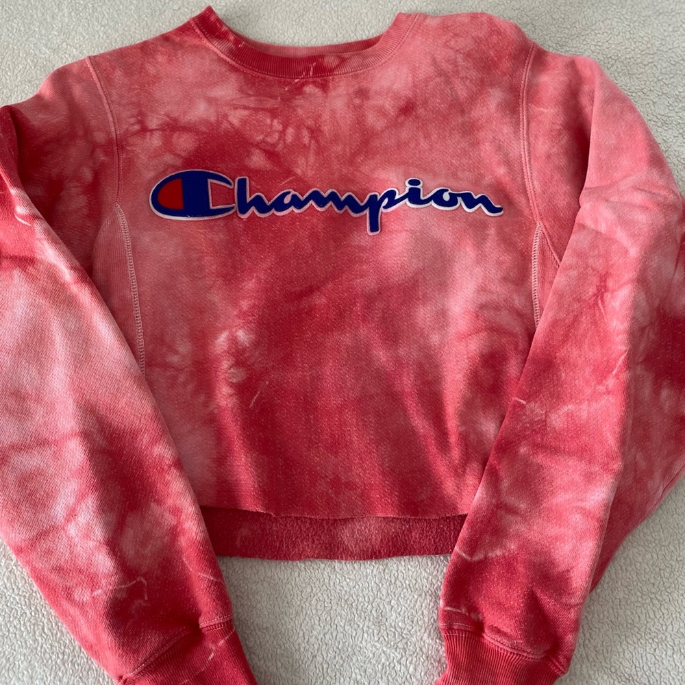 Cropped champion crew neck